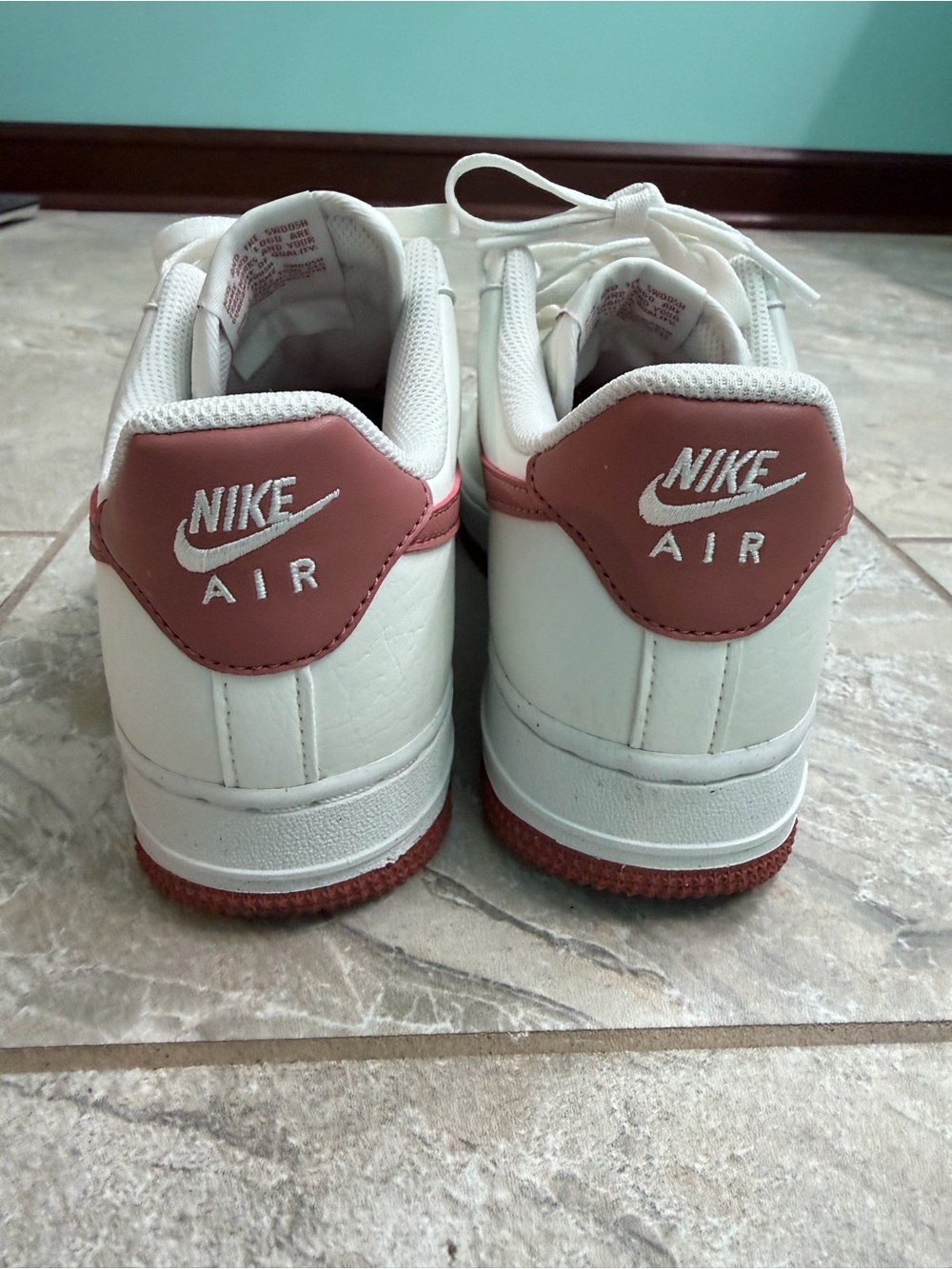 Nike Air Force 1 Low ‘07 Next Nature Women’s Sneakers Sail Canyon Pink Size 7 - Picture 5 of 9